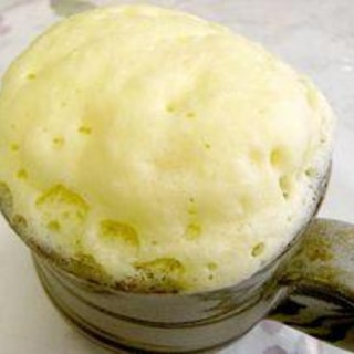 レンジで簡単☆アイスクリーム蒸しパン